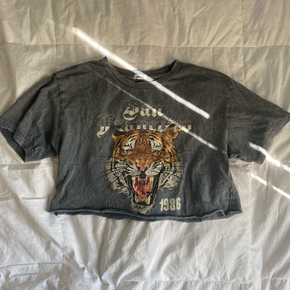 Garage Small Crop Tee